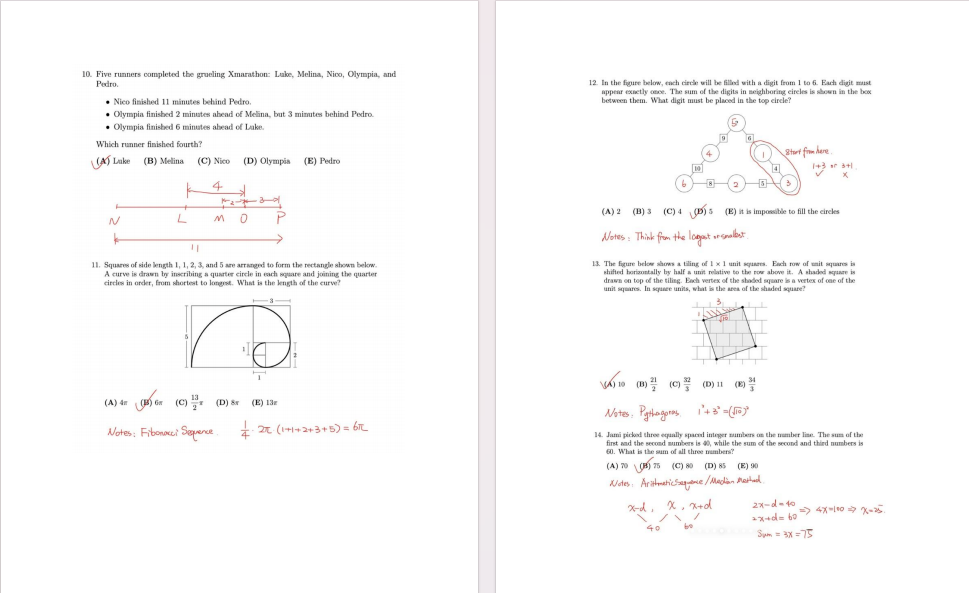 AMC8历年分数线汇总!今年考多少分才能获奖呢?2026年AMC8真题+答案来了~ AMC8历年分数线汇总!今年考多少分才能获奖呢?2026年AMC8真题+答案来了~