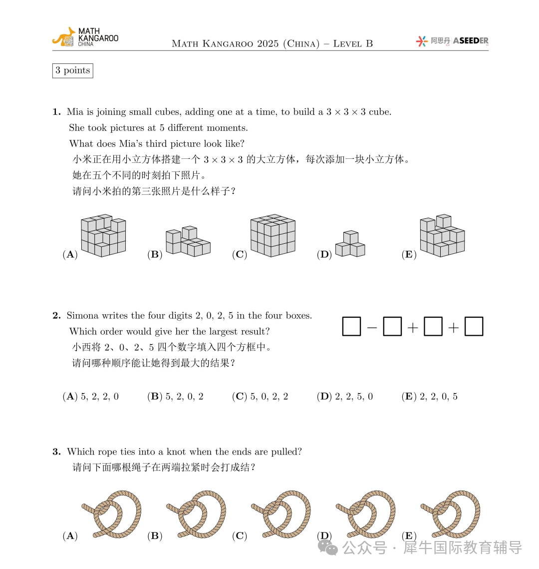 袋鼠数学：适合1-2年级孩子数学竞赛入门！数学思维&学习信心双提升！