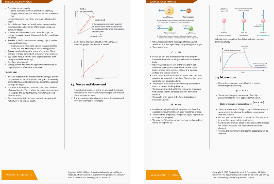 冲刺IG大考，怎么少得了这份爱德思IGCSE物理知识点笔记