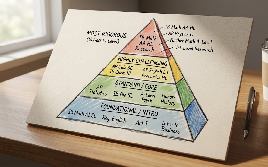 GPA 4.0 却被名校拒之门外？揭秘 Top 30 招生官最看重的“学术硬度” (Curriculum Rigor)