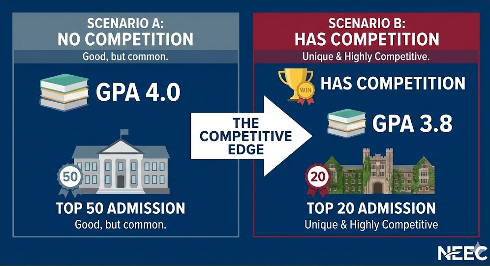 竞赛不只刷题那么简单！NEEC 独家解读：Top 30 美本青睐的“竞赛生态位”与备考策略