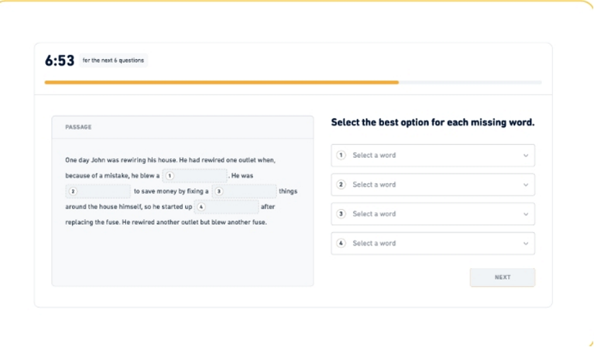 多邻国英语测试(DET)完整题型解析 + 官方原题 + 详细备考策略 多邻国英语测试(DET)完整题型解析 + 官方原题 + 详细备考策略