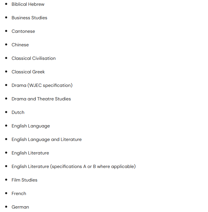 A-level选课指南，如何选课最具竞争力？