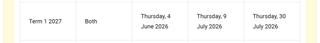 新南威尔士大学：27Fall提前批申请开放！