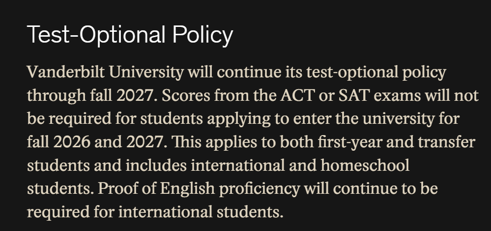 又变了！7所知名美国大学官宣27Fall标化考试政策（附普林斯顿、杜克等美本SAT/ACT成绩新要求）