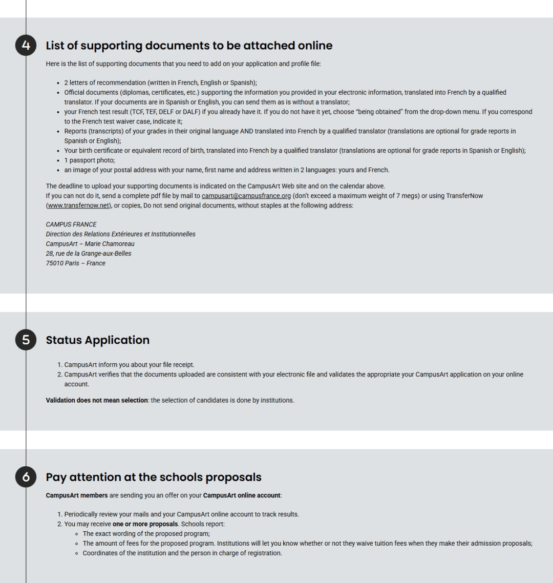 26fall申请季 | 法国CampusArt艺术专业平台网申延期！3月31日截止！