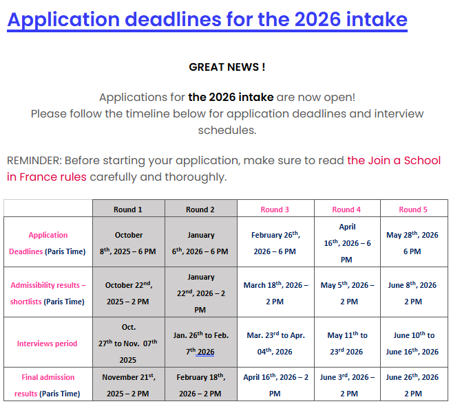 26fall申请必看！SAI五校联申新增第五批次！同时申请法国5所Top高商！附上超全申请攻略