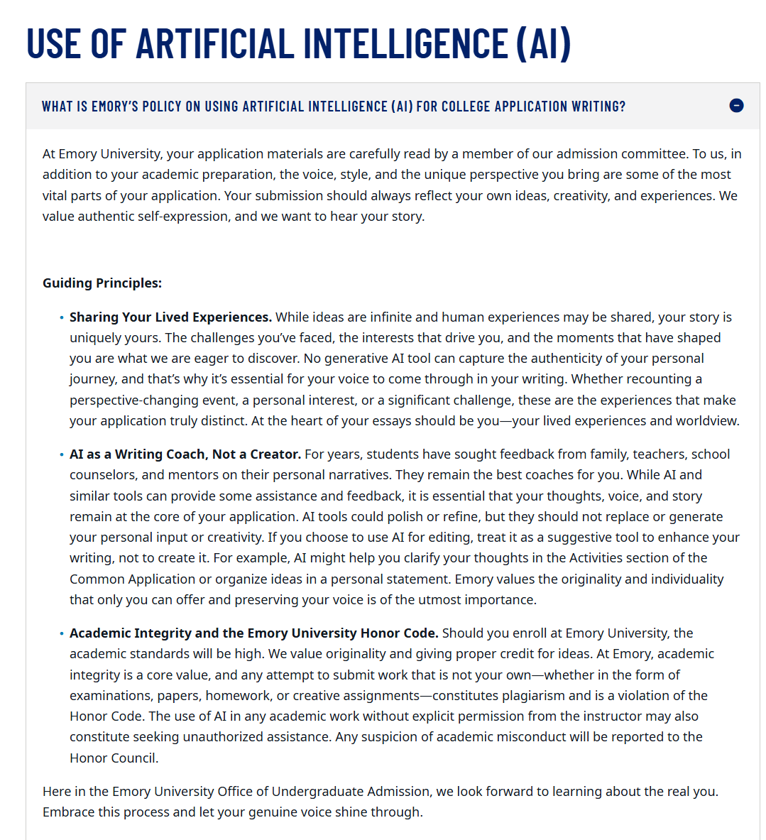 文书还得是手搓！美国Top30发布AI文书政策，这几所学校一旦被发现，offer就作废