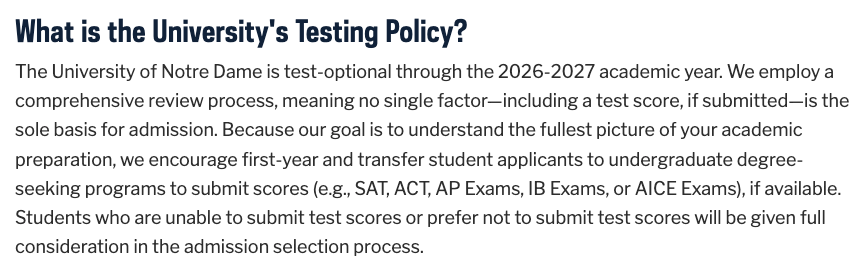 杜克/圣母/埃默里官宣标化可选！全美Top30大学标化政策更新 14所必须交 13所Test-optional