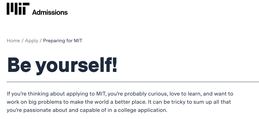 麻省理工招生网站发布！学生强推LIVE数学课程。这所顶校给申请者的另一条建议是...