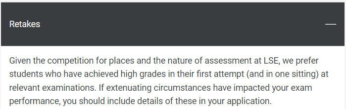 对不起!英国Top10院校这些专业不允许A-Level重考! 对不起!英国Top10院校这些专业不允许A-Level重考!