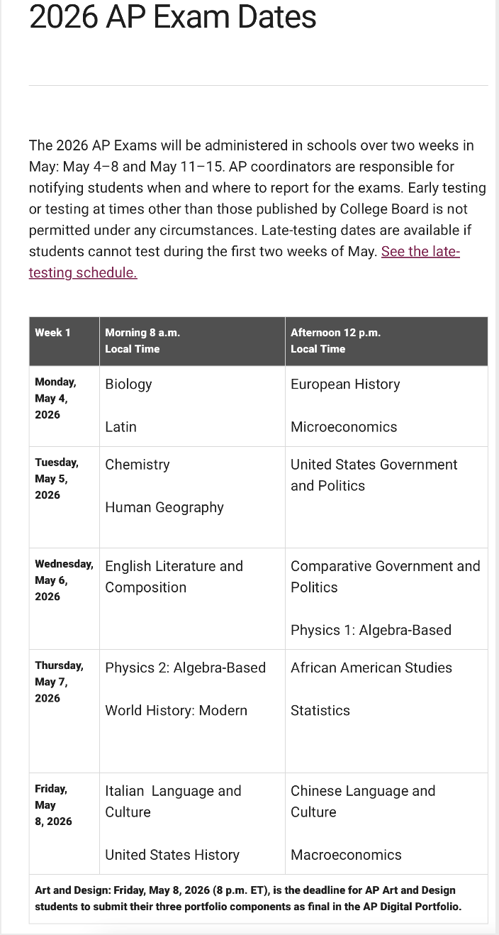 2026 AP大考倒计时：超全备考攻略