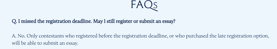 Johnlocke写作竞赛注册流程及步骤必看！Johnlocke提交要求及培训辅导