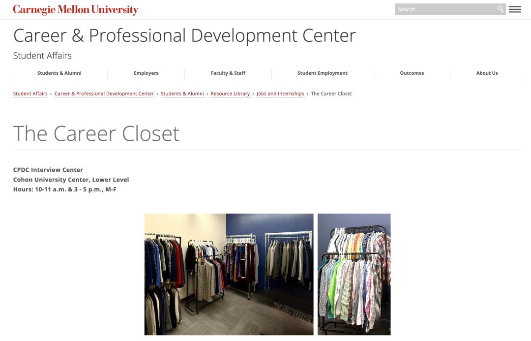 如何参加学校组织的Career Fairs？