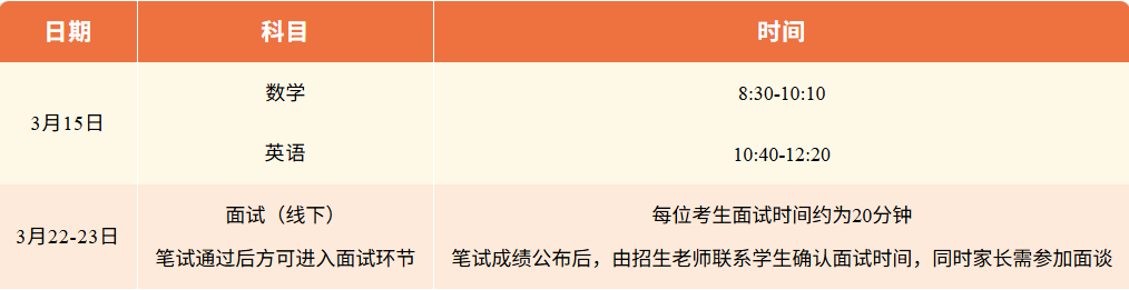 重要提醒！HFI华附2026招生入学考（3月15日）准考证打印通道已开