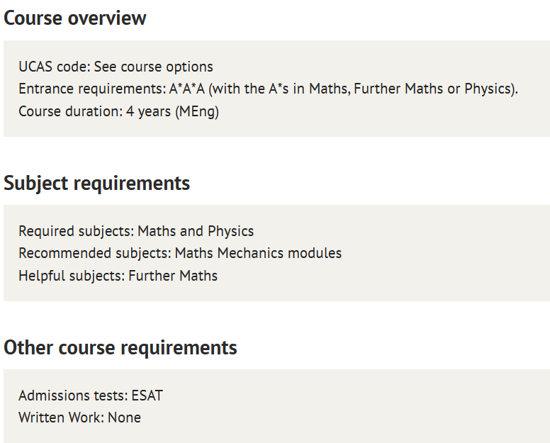 27fall笔试统一为ESAT，牛剑工程的最后一道“差异化”消失了？