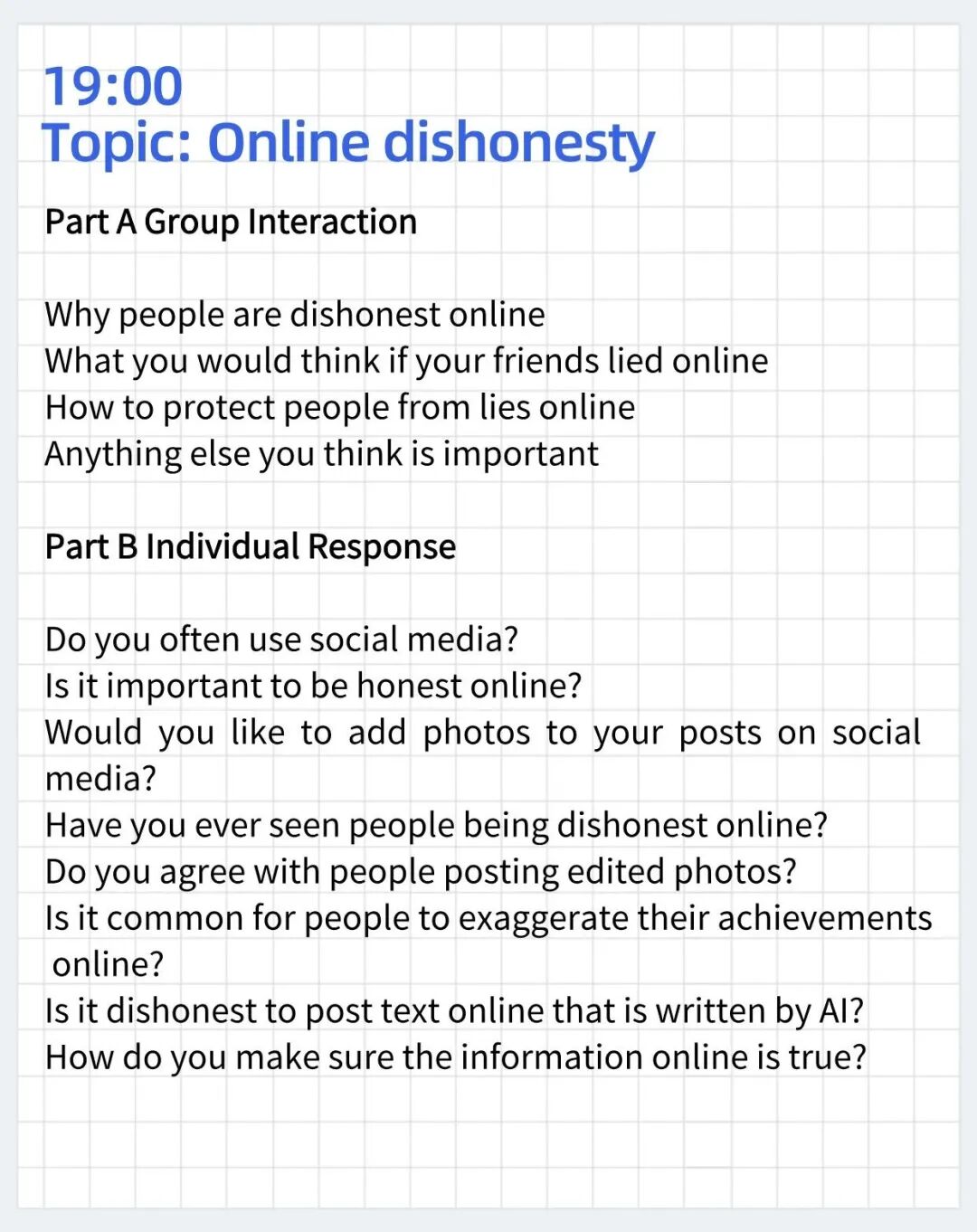 2026.3.10DSE口语题目完整版！