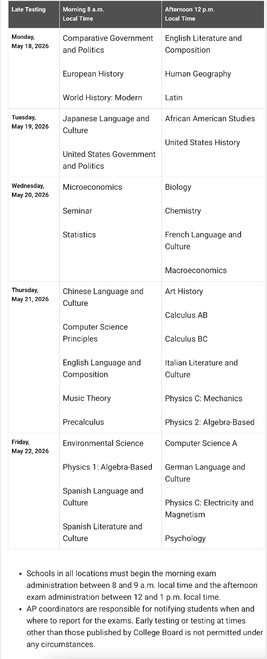 2026 AP大考倒计时：超全备考攻略，速收藏！