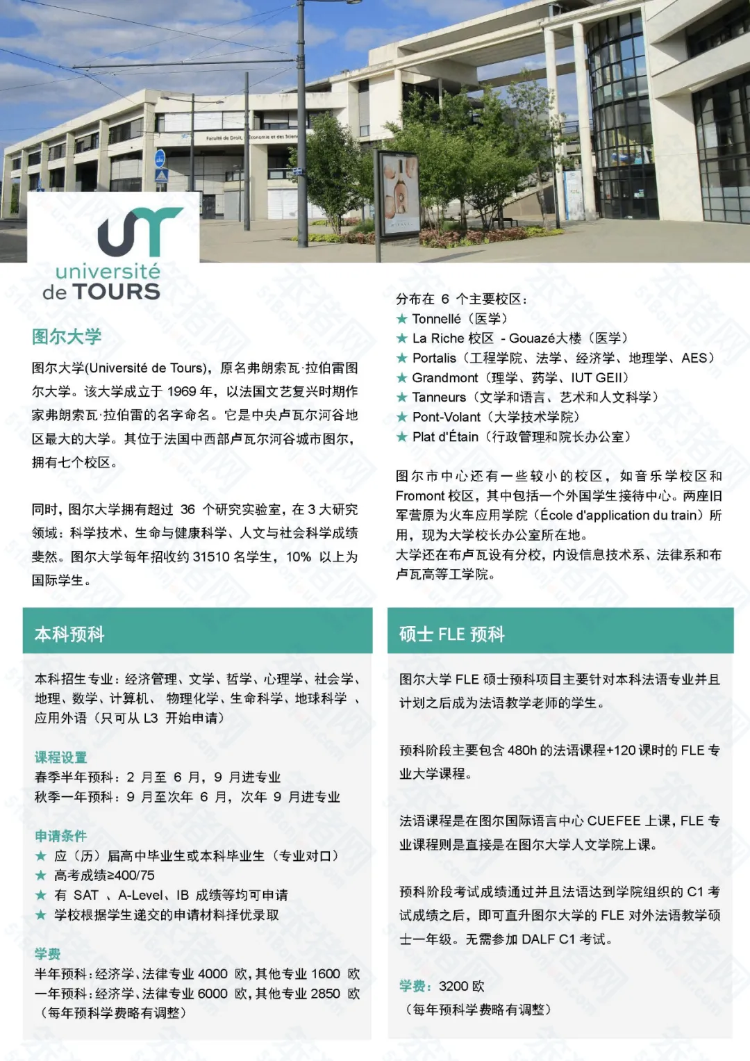 26fall申请必看！一年法语+专业课程学习！法国大学超全预科项目汇总！