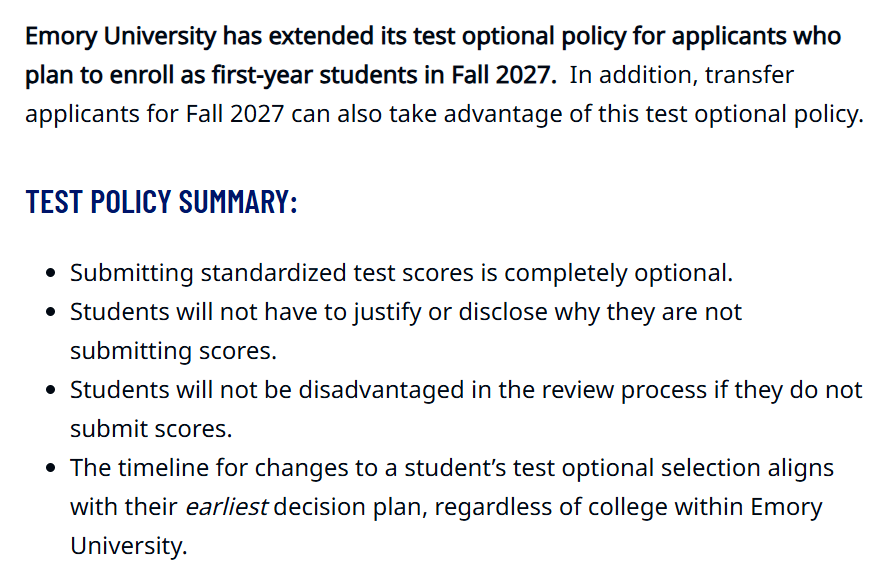 又有多所美国US News30院校官宣27fall标化考试政策！附最新SAT/ACT成绩要求!