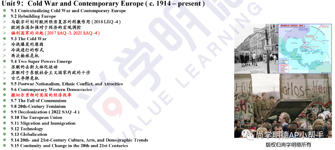 2026AP备考｜AP欧洲史：各单元备考重点+写作题失分原因