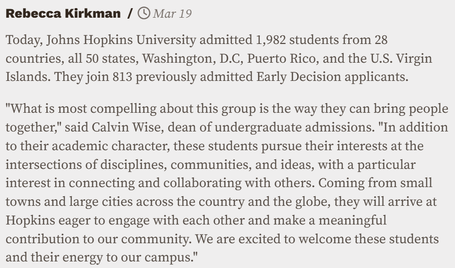 2026 Fall 藤校、JHU、UMich、USC 录取数据全解析，揭秘 2030 届招生趋势！