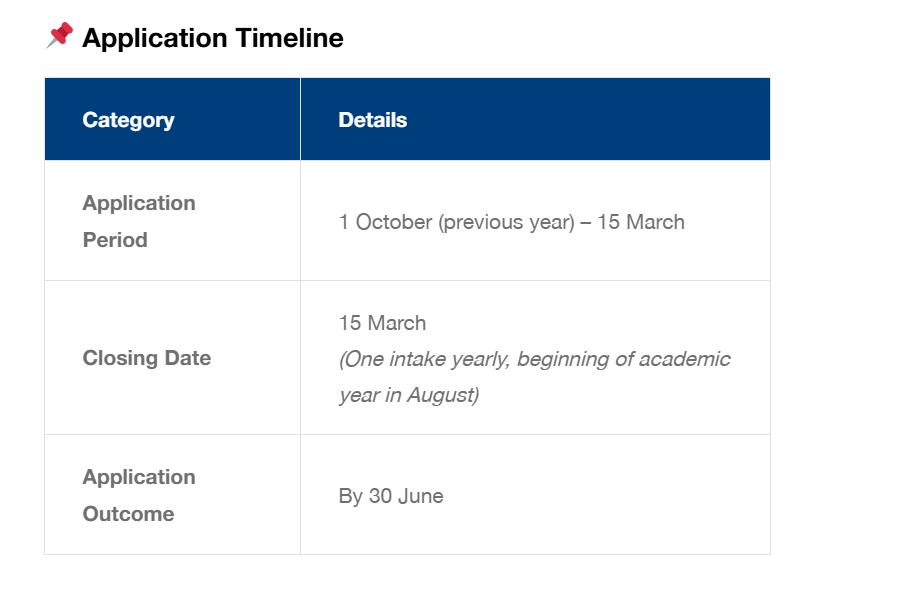 26fall新国立【4月截止】硕士专业汇总！