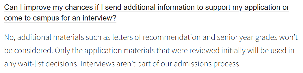 别自作多情了!你的Waitlist,在这些学校眼里只是体面的拒信…… 别自作多情了!你的Waitlist,在这些学校眼里只是体面的拒信……