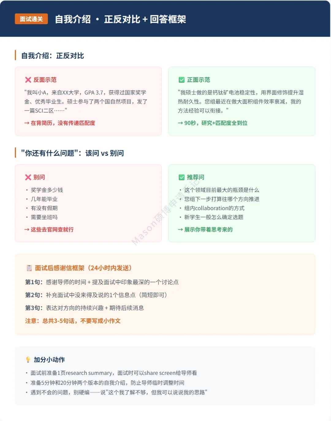 申博面试被问懵？因为你没读懂导师真正在问什么