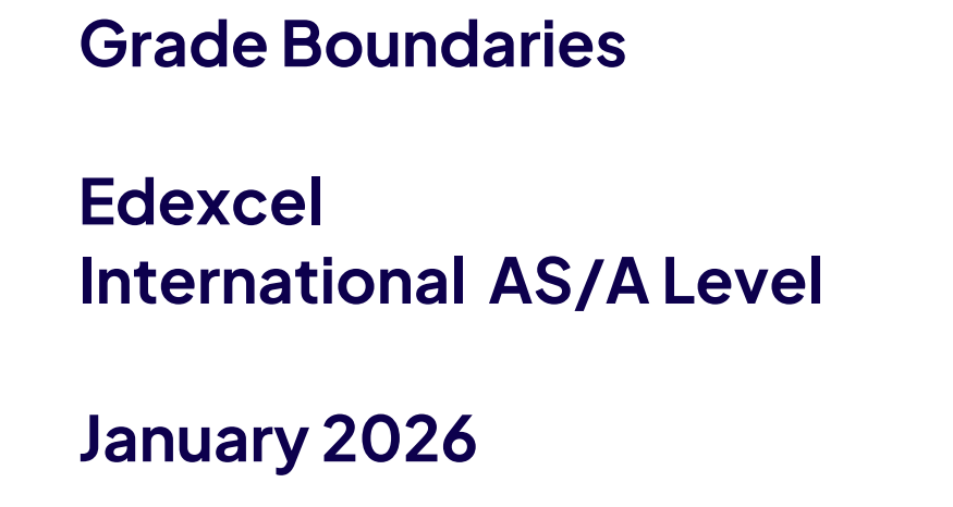 爱德思 2026 年 1 月考试季分数线公布！