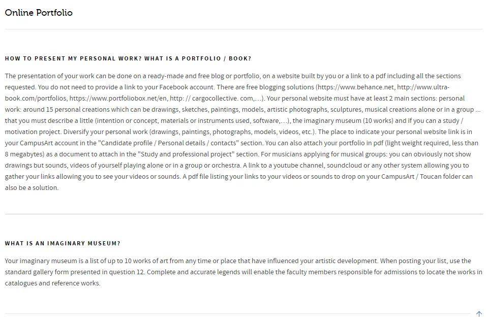 26fall申请季 | 法国CampusArt艺术专业平台网申延期！3月31日截止！