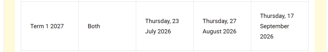 新南威尔士大学：27Fall提前批申请开放！