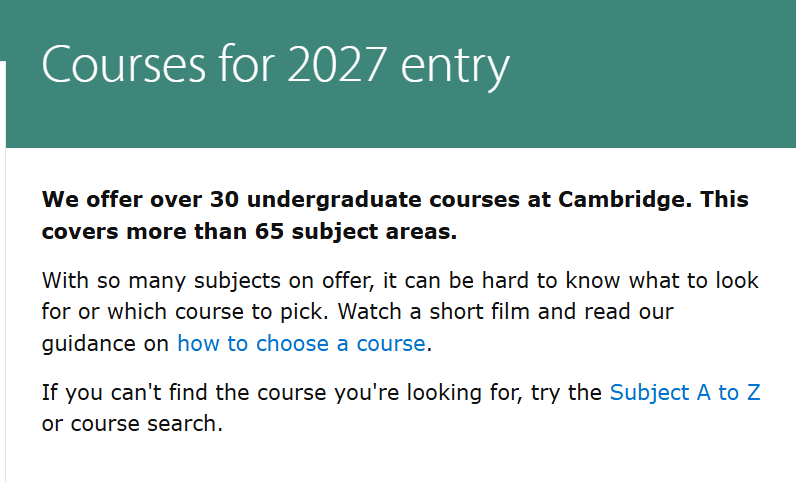 剑桥2027fall申请大动作！新增专业、笔试变革、放榜时间全解析