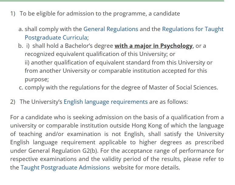 26fall晚申党福利：港五心理学方向延期+新项目！