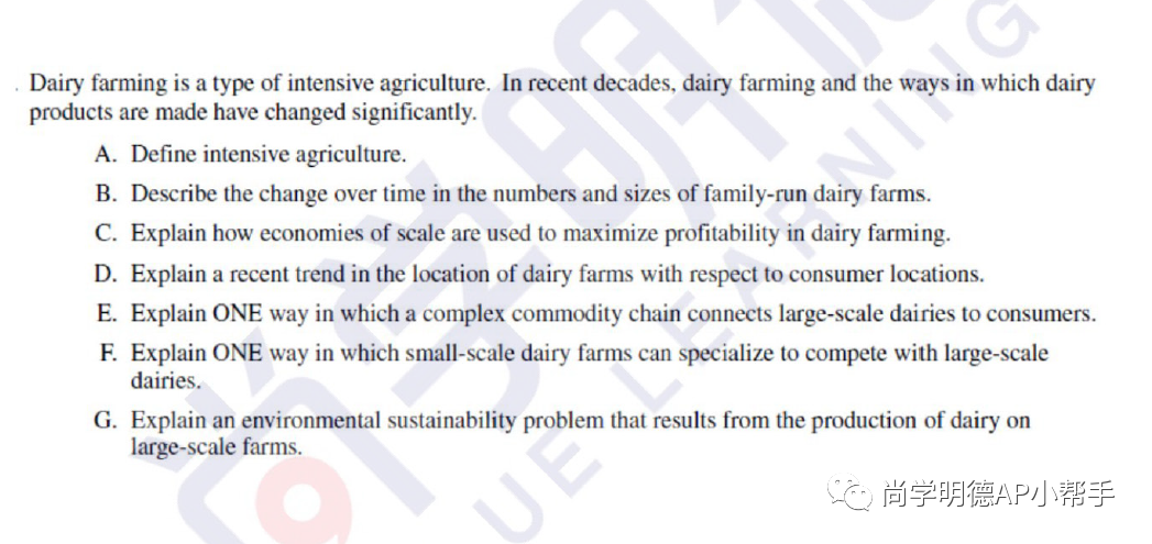 2026AP备考｜AP人文地理：考试难点总结与部分真题解析