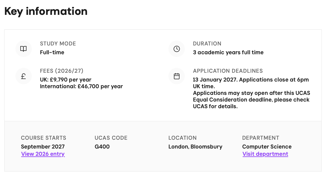 5A*也可能被拒，英国计算机到底值不值得冲？