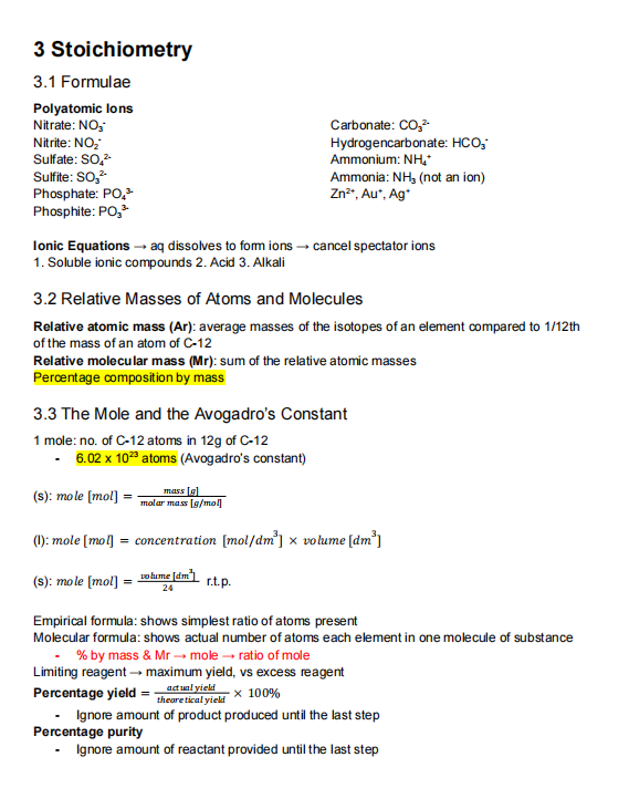 IGCSE化学都考哪些内容？附IG化学冲A*必备知识点总结免费领取！