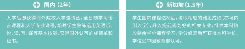 2+2伯明翰大学新加坡校区 | 2026天津外国语大学2+1.5国际本科招生简章！