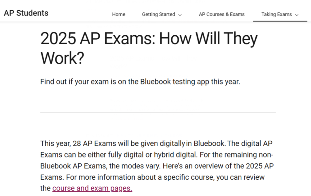2026AP机考全攻略：考生须知+Bluebook操作设备要求+准考证下载，一篇搞定！