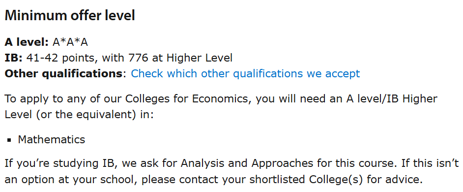 2027年剑桥大学入学要求发布！30个专业成绩、必选课、笔试、提交材料汇总！