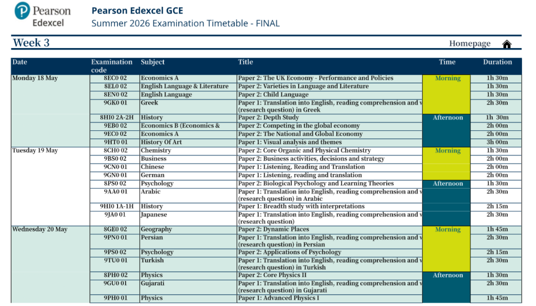 事关你的A*！A-Level大考最后阶段该做好哪些准备？
