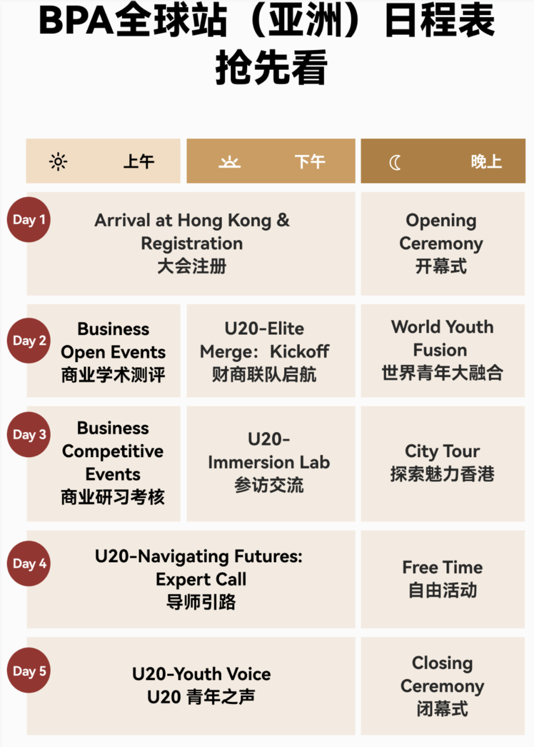 国际商赛三巨头之一：BPA商赛全球站倒计时！赛事变化+竞赛详解！