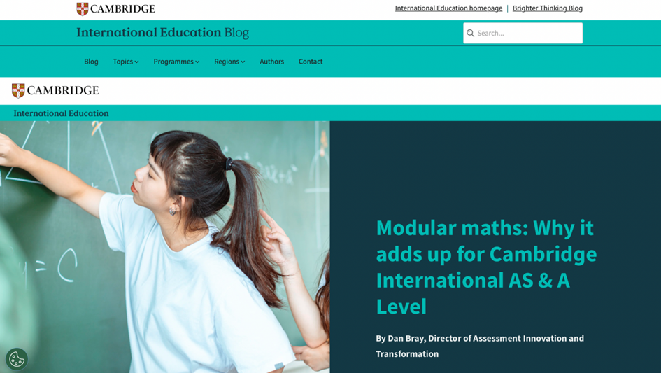 CIE考试局Alevel数学新增模块化考试,2027年正式实施!附Alevel培训课程 CIE考试局Alevel数学新增模块化考试,2027年正式实施!附Alevel培训课程