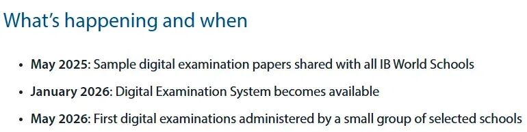 2026 IB大考关键时间点+重要变革，2026届考生如何应对？