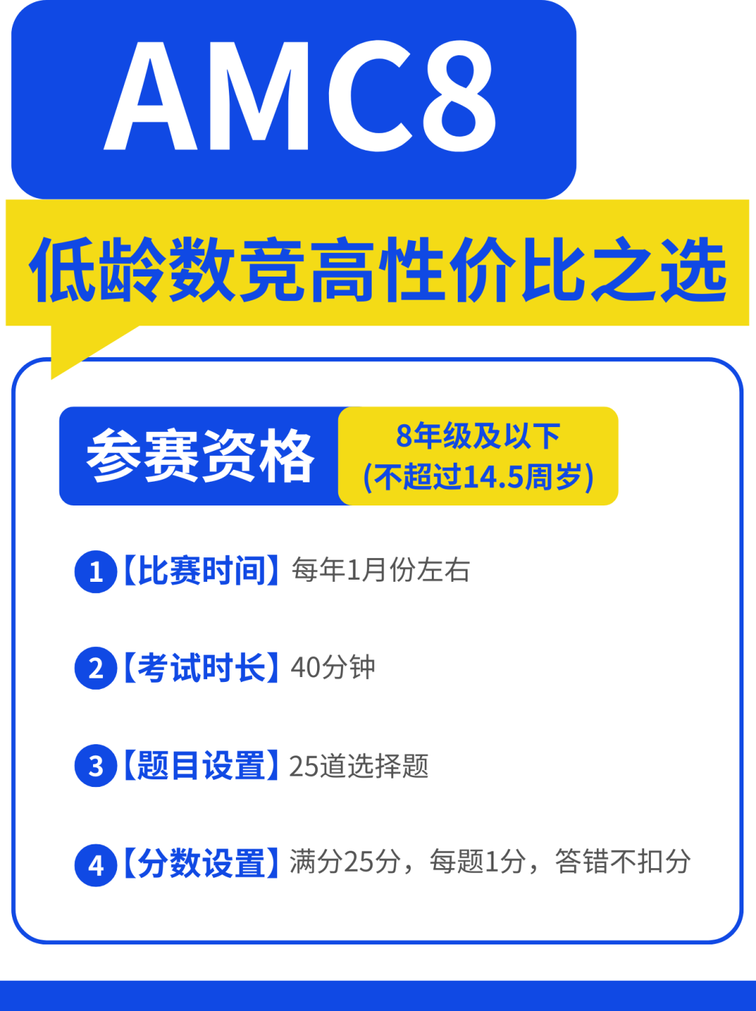 一文读懂AMC数学竞赛全系列：从入门到晋级，孩子几岁开始最合适？