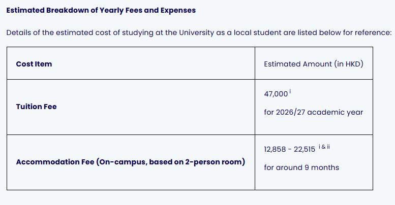 26fall港大学费已经改到第三版了?! 港八大和G5学费哪个刺痛了你的钱包？