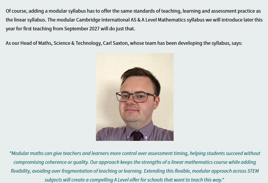 CIE这次真动手了！A-level数学模块考试官宣！2027年9月开始授课！