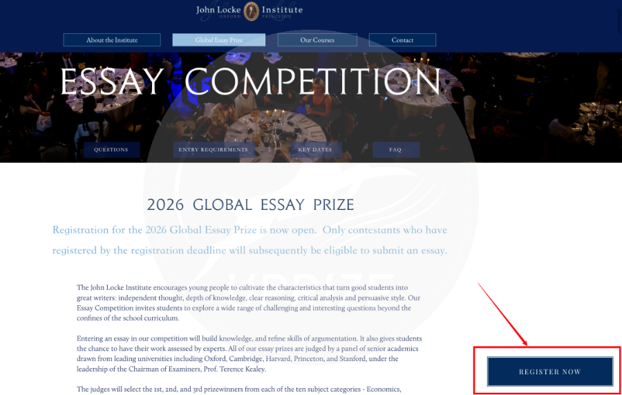 2026 John Locke 新增延迟报名&开放文章提交通道！| 附详细流程