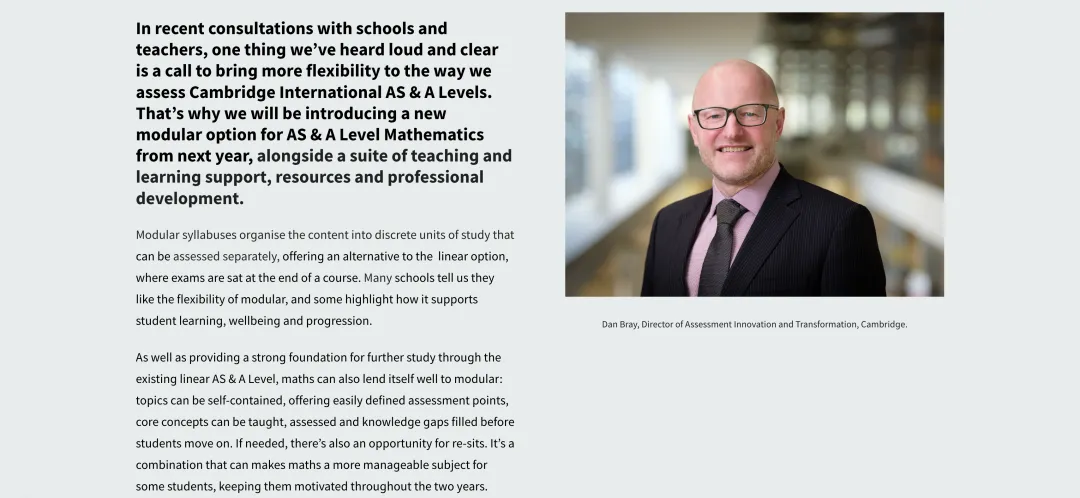 CAIE放大招!A-Level最难科目模块考试敲定! CAIE放大招!A-Level最难科目模块考试敲定!