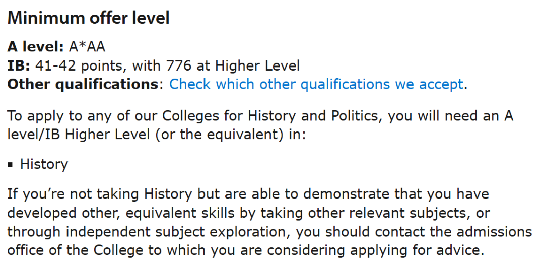 2027年剑桥大学入学要求发布！30个专业成绩、必选课、笔试、提交材料汇总！